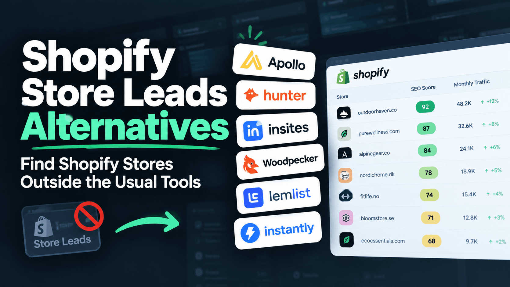 store leads alternatives